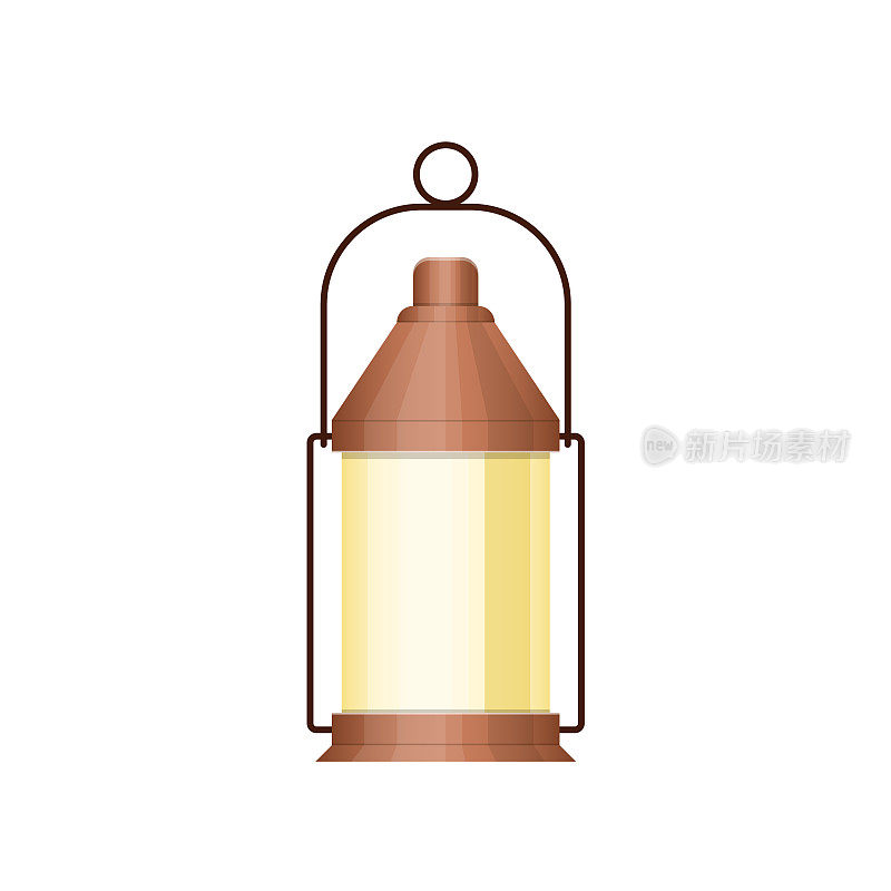 Gasoline lamp, burner, lamp, night light. Illumination of room, environment